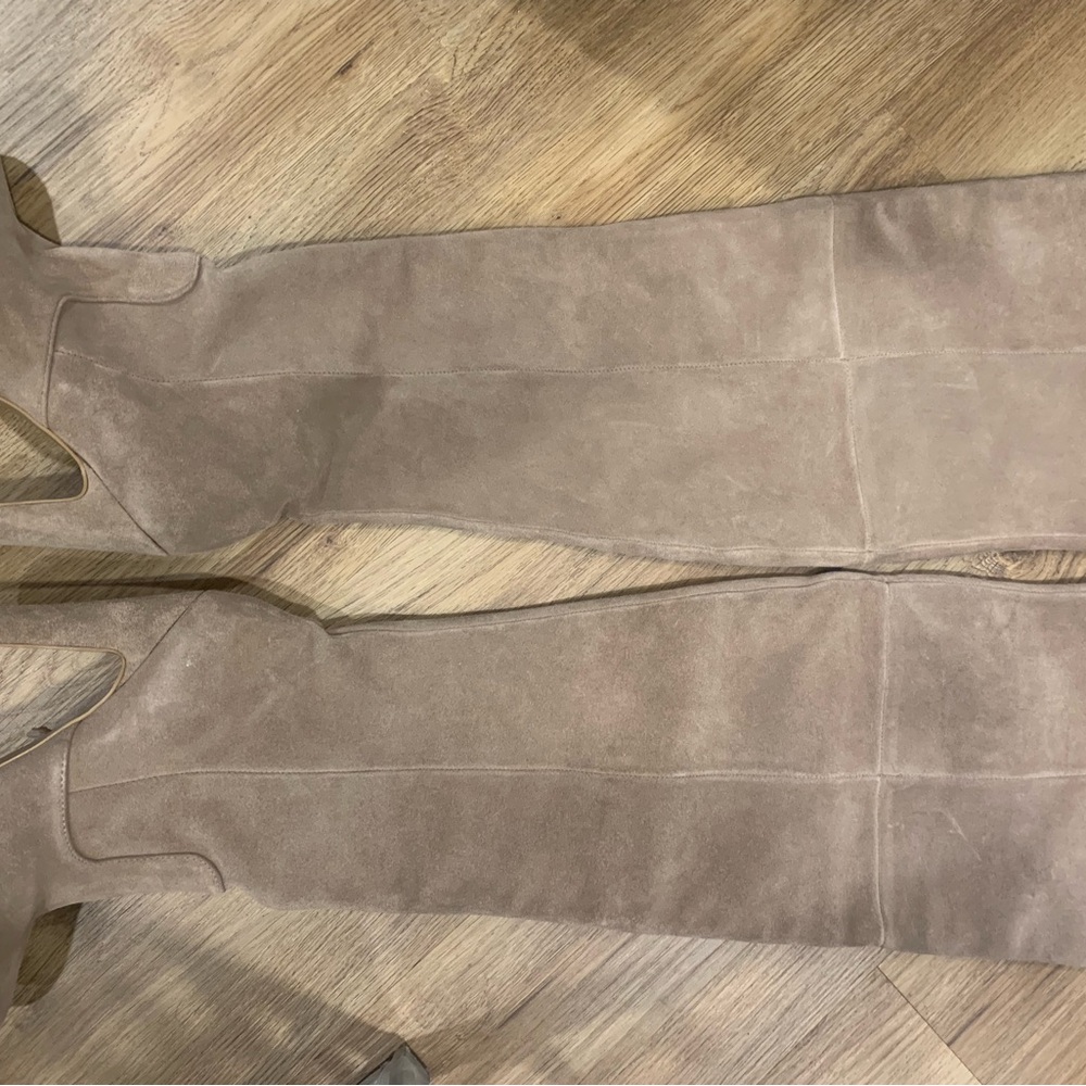 Women's Suede Over-the-Knee Boots